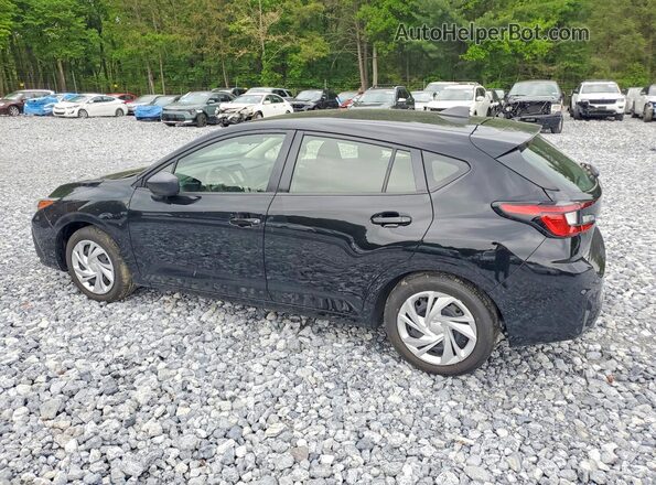 JF1GUABC4S8333974 2025 SUBARU IMPREZA Черный Задняя левая четверть