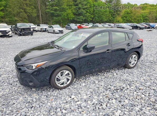 JF1GUABC4S8333974 2025 SUBARU IMPREZA Черный Передняя левая четверть