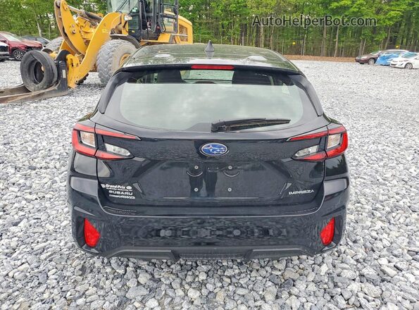 JF1GUABC4S8333974 2025 SUBARU IMPREZA Черный Вид сзади