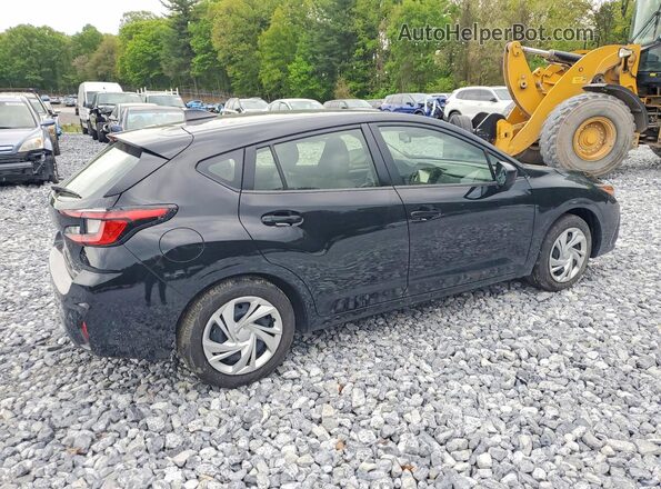 JF1GUABC4S8333974 2025 SUBARU IMPREZA Черный Задняя правая четверть