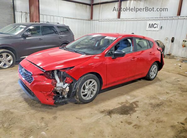 JF1GUABC5R8288795 2024 SUBARU IMPREZA Red Front left