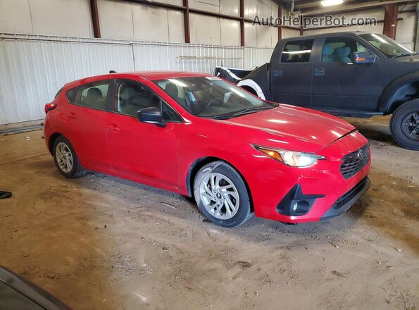 JF1GUABC5R8288795 2024 SUBARU IMPREZA Red Front right