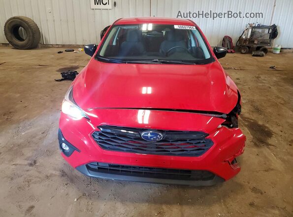 JF1GUABC5R8288795 2024 SUBARU IMPREZA Red Front view