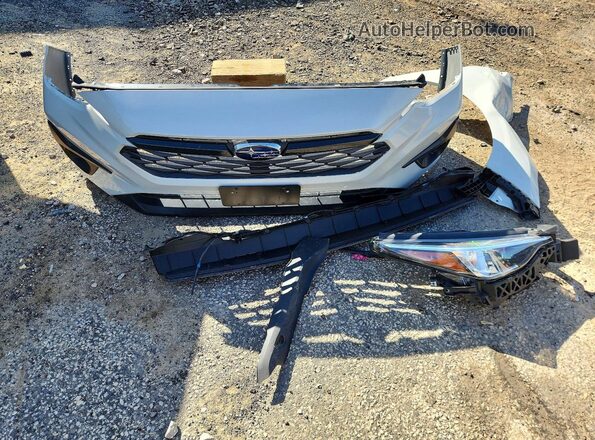 JF1GUABC7R8914279 2024 SUBARU IMPREZA White Engine compartment view