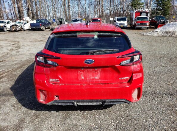 JF1GUABC7S8238891 2025 SUBARU IMPREZA Красный Вид сзади