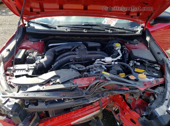 JF1GUABC7S8238891 2025 SUBARU IMPREZA Красный Вид задней части салона