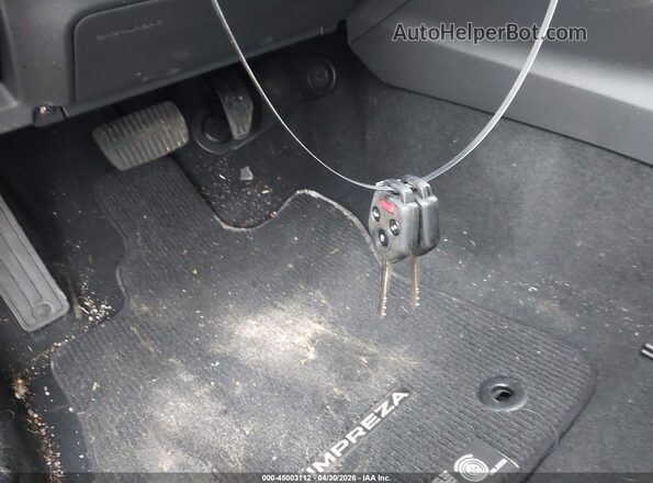JF1GUABC7S8319079 2025 SUBARU IMPREZA Gray Widok deski rozdzielczej