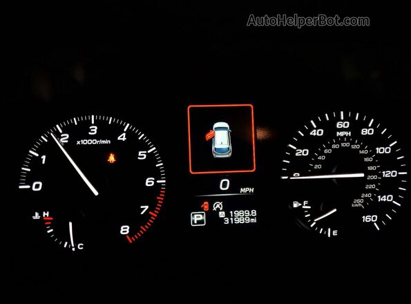 JF1GUABC8R8299743 2024 SUBARU IMPREZA Угольный Вид щитка приборов