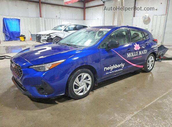 JF1GUABC8R8867621 2024 SUBARU IMPREZA Синий Передняя левая четверть