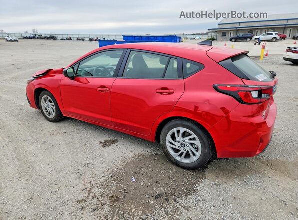 JF1GUABC8S8223655 2025 SUBARU IMPREZA Red Задня ліва чверть