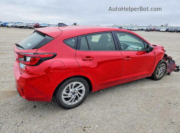 JF1GUABC8S8223655 2025 SUBARU IMPREZA Red Задня права чверть