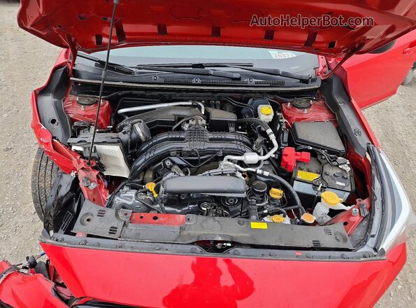 JF1GUABC8S8223655 2025 SUBARU IMPREZA Red Вид підкапотного простору