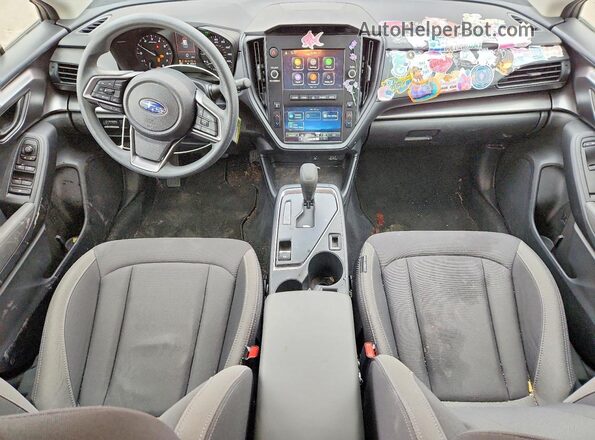 JF1GUABC8S8223655 2025 SUBARU IMPREZA Red Вид панелі приладів