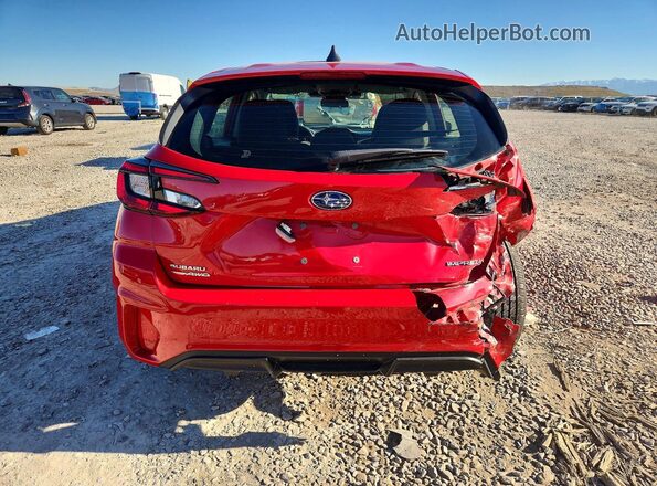 JF1GUABCXR8850237 2024 SUBARU IMPREZA Red Widok z tyłu