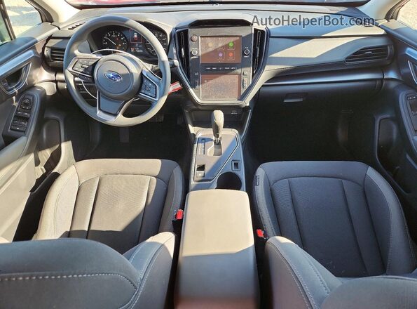 JF1GUABCXR8850237 2024 SUBARU IMPREZA Red Widok deski rozdzielczej