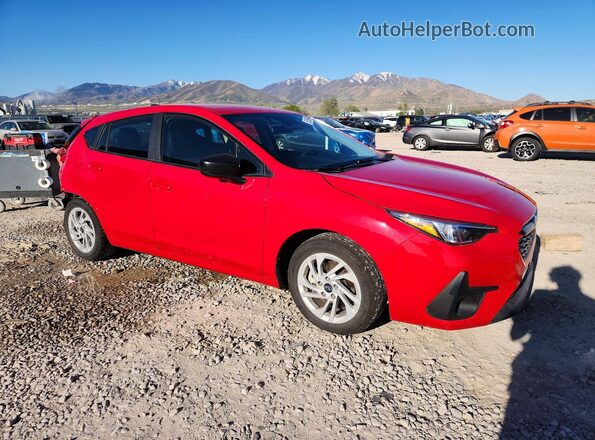 JF1GUABCXR8850237 2024 SUBARU IMPREZA Red Przód prawy