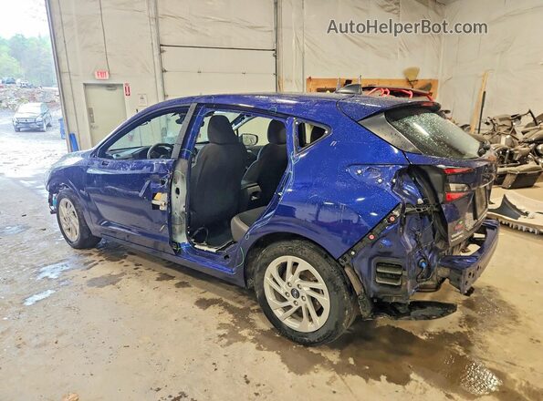 JF1GUABCXR8861965 2024 SUBARU IMPREZA Синий Задняя левая четверть