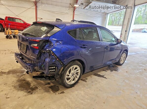 JF1GUABCXR8861965 2024 SUBARU IMPREZA Синий Задняя правая четверть