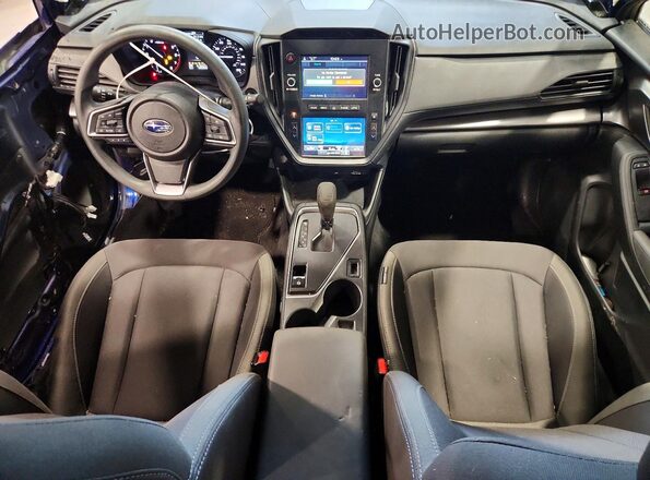 JF1GUABCXR8861965 2024 SUBARU IMPREZA Синий Вид панели приборов