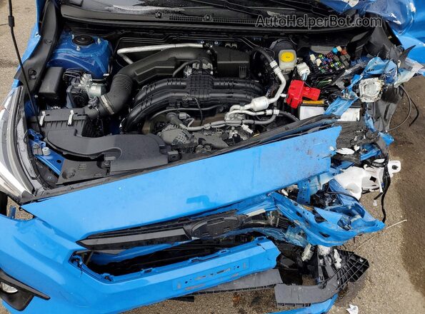JF1GUAFC0S8335652 2025 SUBARU IMPREZA Синий Вид задней части салона