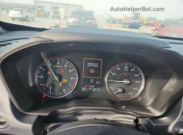 JF1GUHJC2S8251817 2025 SUBARU IMPREZA Белый Вид щитка приборов