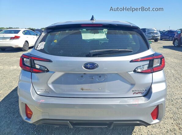 JF1GUHJC4R8276289 2024 SUBARU IMPREZA Серебряный Вид сзади