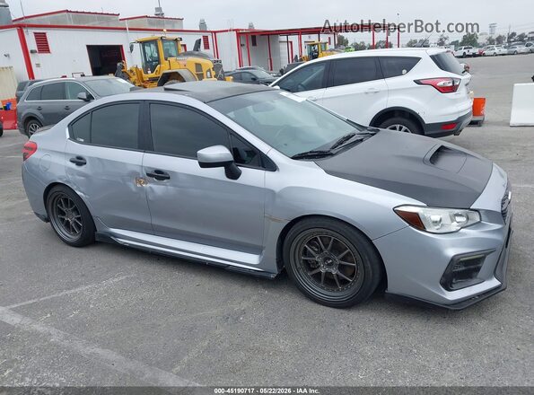 JF1VA1C60M9810745 2021 SUBARU WRX Silver Вид задньої частини салону