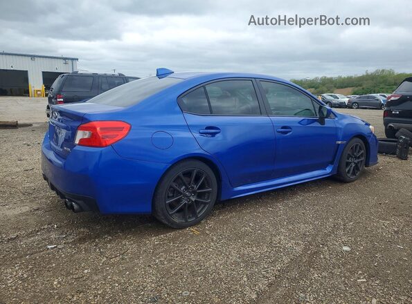 JF1VA1C64L9831497 2020 SUBARU WRX Синий Задняя правая четверть