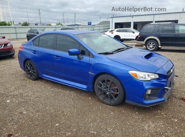 JF1VA1C64L9831497 2020 SUBARU WRX Синий Передняя правая четверть
