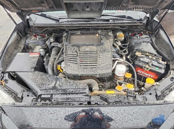 JF1VA1C69J9819780 2018 SUBARU WRX Черный Вид задней части салона