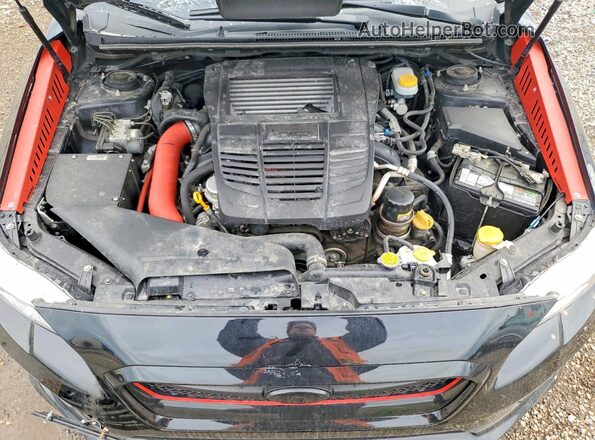 JF1VA1F65H9823914 2017 SUBARU WRX Черный Вид задней части салона