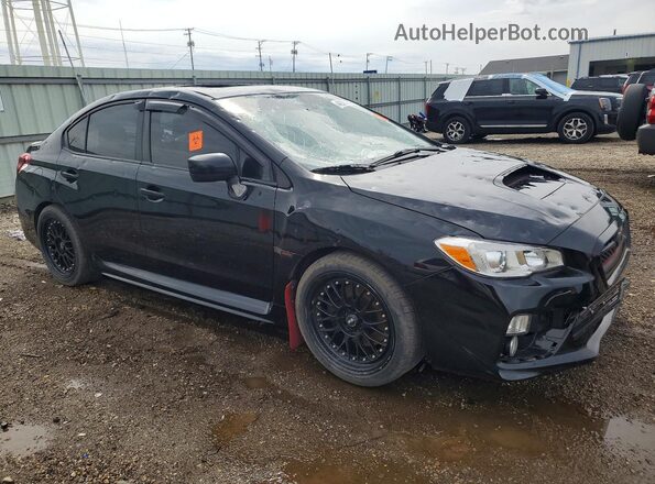 JF1VA1F65H9823914 2017 SUBARU WRX Черный Передняя правая четверть