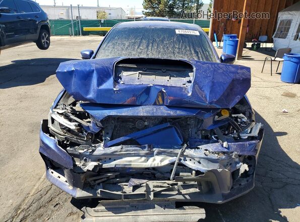 JF1VA2S62L9824944 2020 SUBARU WRX Синий Вид спереди