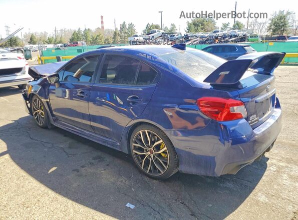 JF1VA2S62L9824944 2020 SUBARU WRX Синий Задняя левая четверть