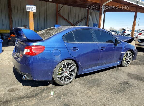 JF1VA2S62L9824944 2020 SUBARU WRX Синий Задняя правая четверть