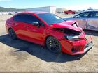 2018 Subaru Wrx Sti Limited Красный vin: JF1VA2T68J9822871