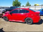 2018 Subaru Wrx Sti Limited Красный vin: JF1VA2T68J9822871