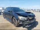 2016 Subaru Wrx Sti   Black vin: JF1VA2V66G9830604