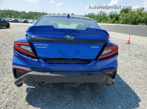 JF1VBAA61N9029007 2022 SUBARU WRX Blue უკანა ხედი