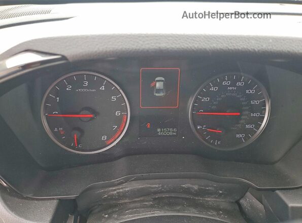 JF1VBAA68N9021423 2022 SUBARU WRX Silver Widok zestawu wskaźników