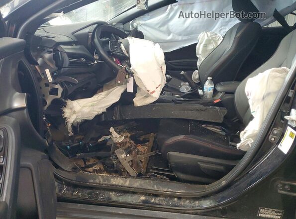 JF1VBAA6XN9010505 2022 SUBARU WRX Black წინა სალონის ხედი