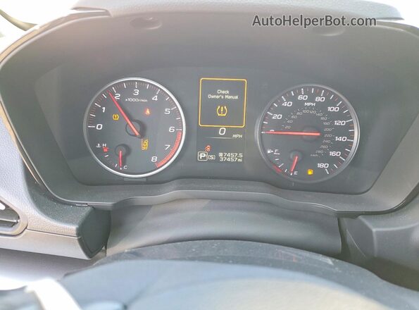 JF1VBAB65P8810071 2023 SUBARU WRX Белый Вид щитка приборов