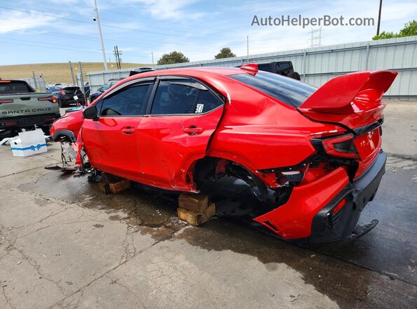 JF1VBAF60N9018556 2022 SUBARU WRX Красный Задняя левая четверть