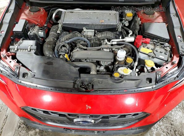 JF1VBAF63N9013545 2022 SUBARU WRX Red Rear interior view