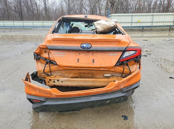 JF1VBAF63N9029485 2022 SUBARU WRX Оранжевый Вид сзади