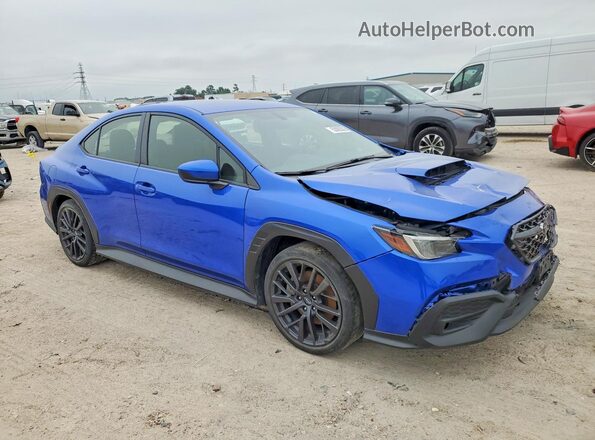JF1VBAF63P9810543 2023 SUBARU WRX Синий Передняя правая четверть