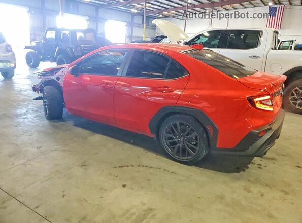 JF1VBAF63P9814723 2023 SUBARU WRX Red უკანა მარცხენა