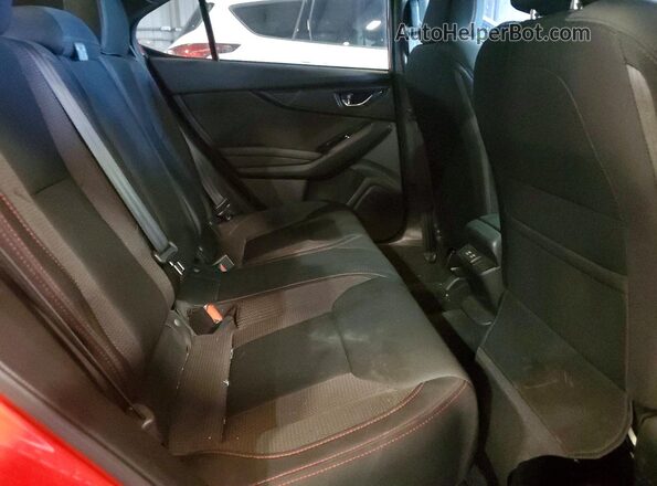 JF1VBAF63P9814723 2023 SUBARU WRX Red უკანა სავარძლების ხედი
