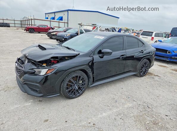 JF1VBAF66P9812724 2023 SUBARU WRX Черный Передняя левая четверть