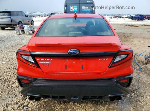 JF1VBAF67N9007439 2022 SUBARU WRX Red Rear view